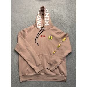 Members Only Pull Over Hoodie Mens Large